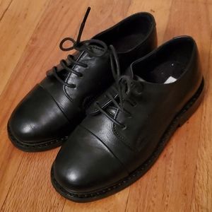 Leather toddler boys dress shoes
